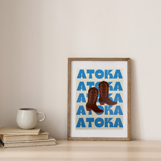 Atoka Boots Print