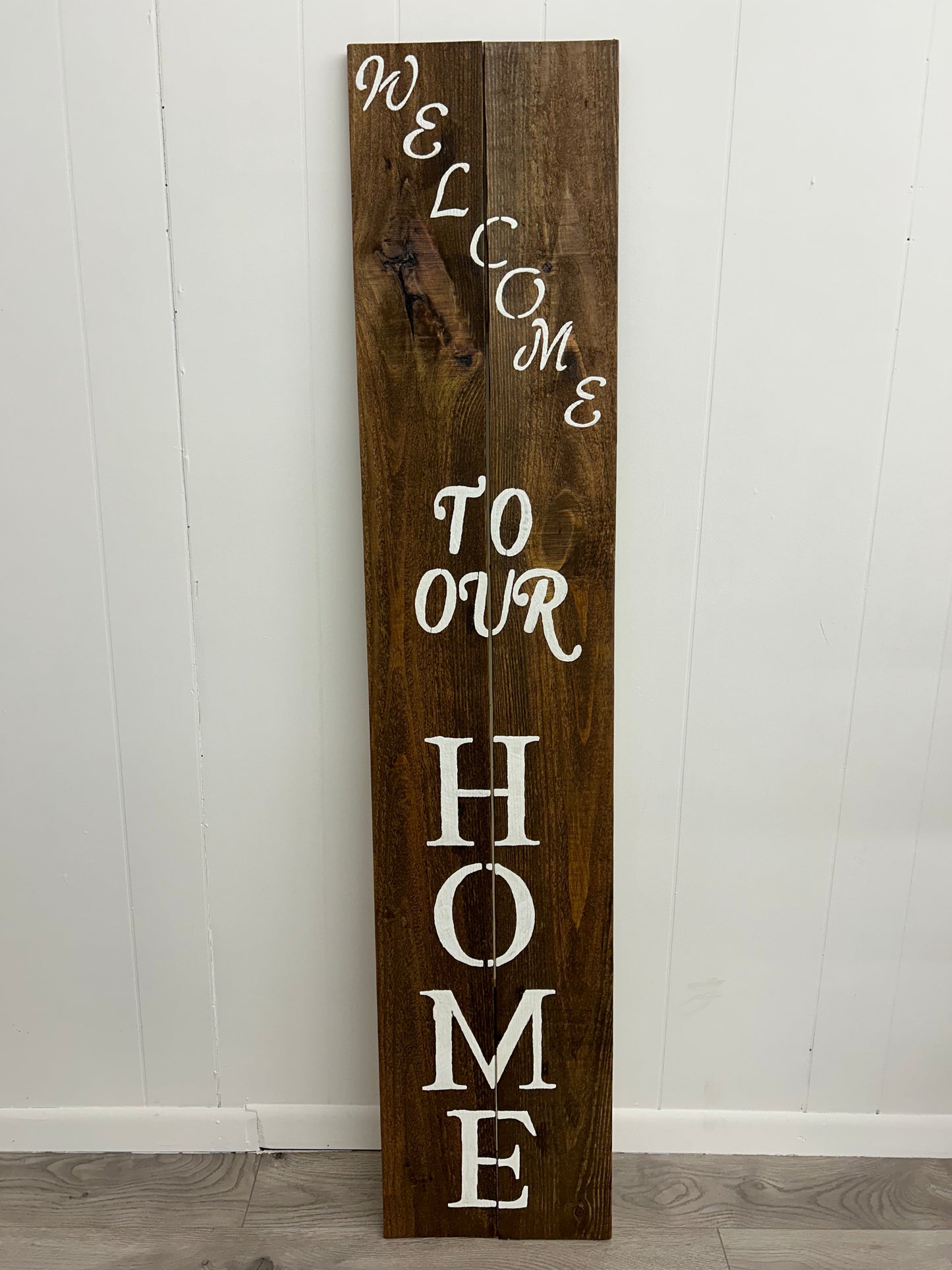 Welcome to Our Home Sign