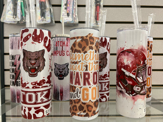 Atoka Wampus Cats Tumbler