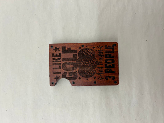 Laser Engraved Wallet