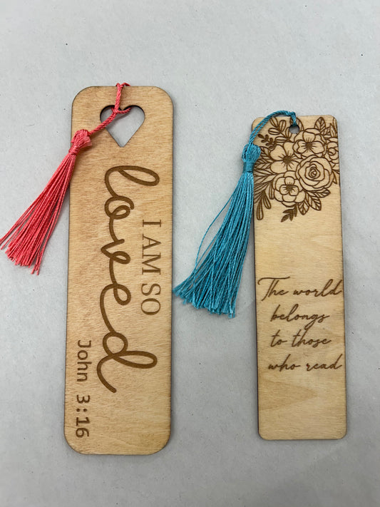 Wood Bookmark