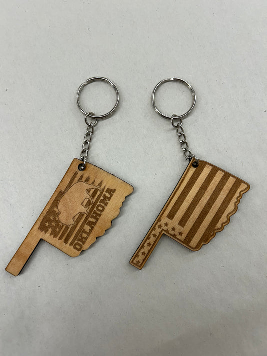 Oklahoma Keychain