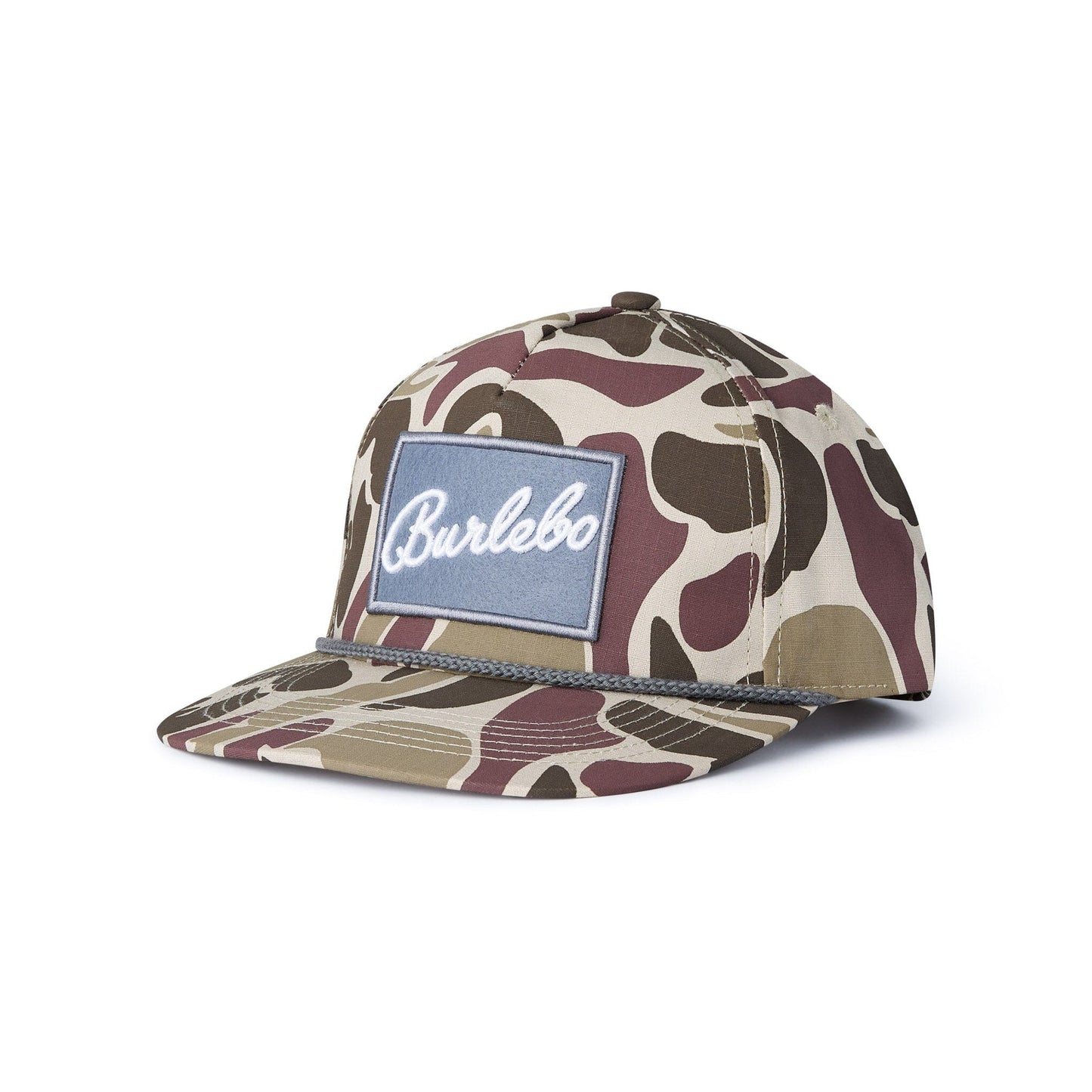 BURLEBO Grey Patch Camo Cap