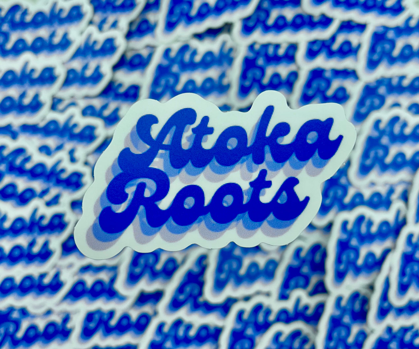 Groovy Atoka Roots Sticker