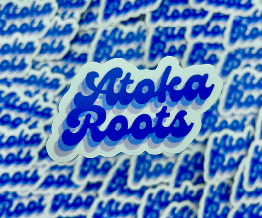Groovy Atoka Roots Sticker