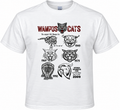 Wampus Cats Through The Years Tee (Comfort Colors front only)