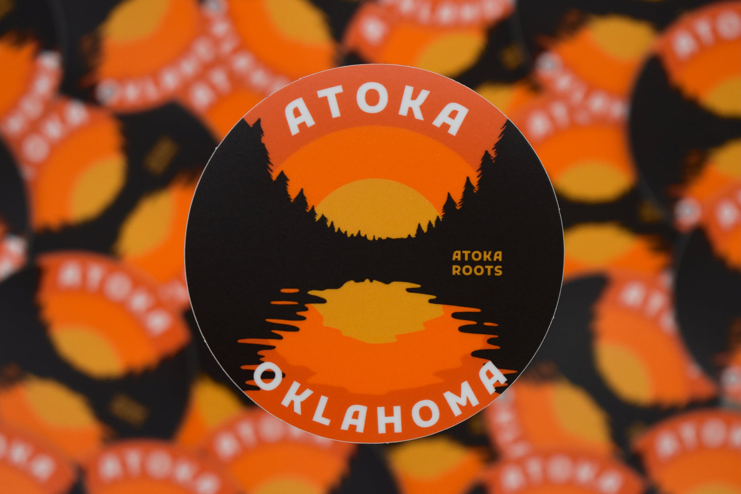 Atoka Roots Lake Sticker