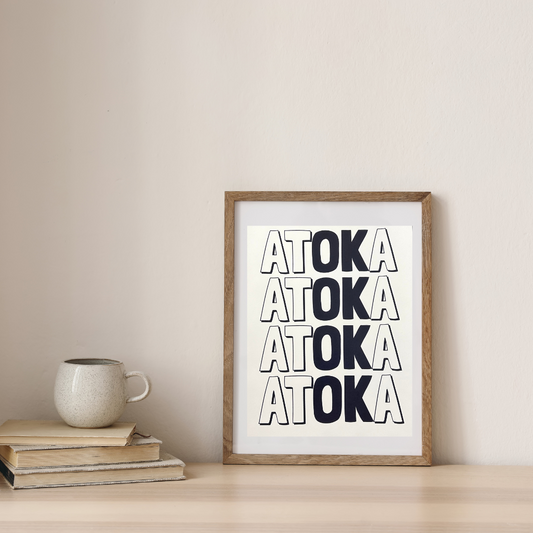Atoka OK Print