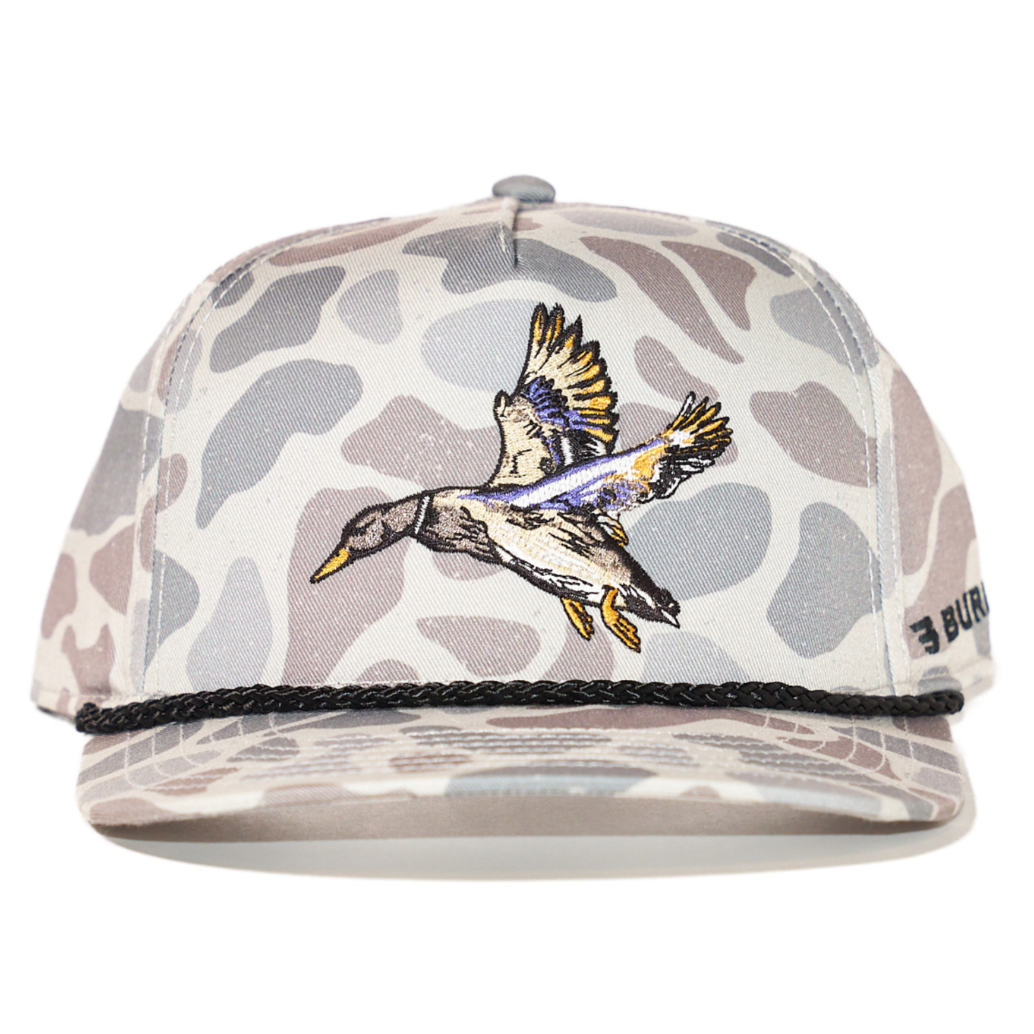 Deer Camo Diving Mallard Cap