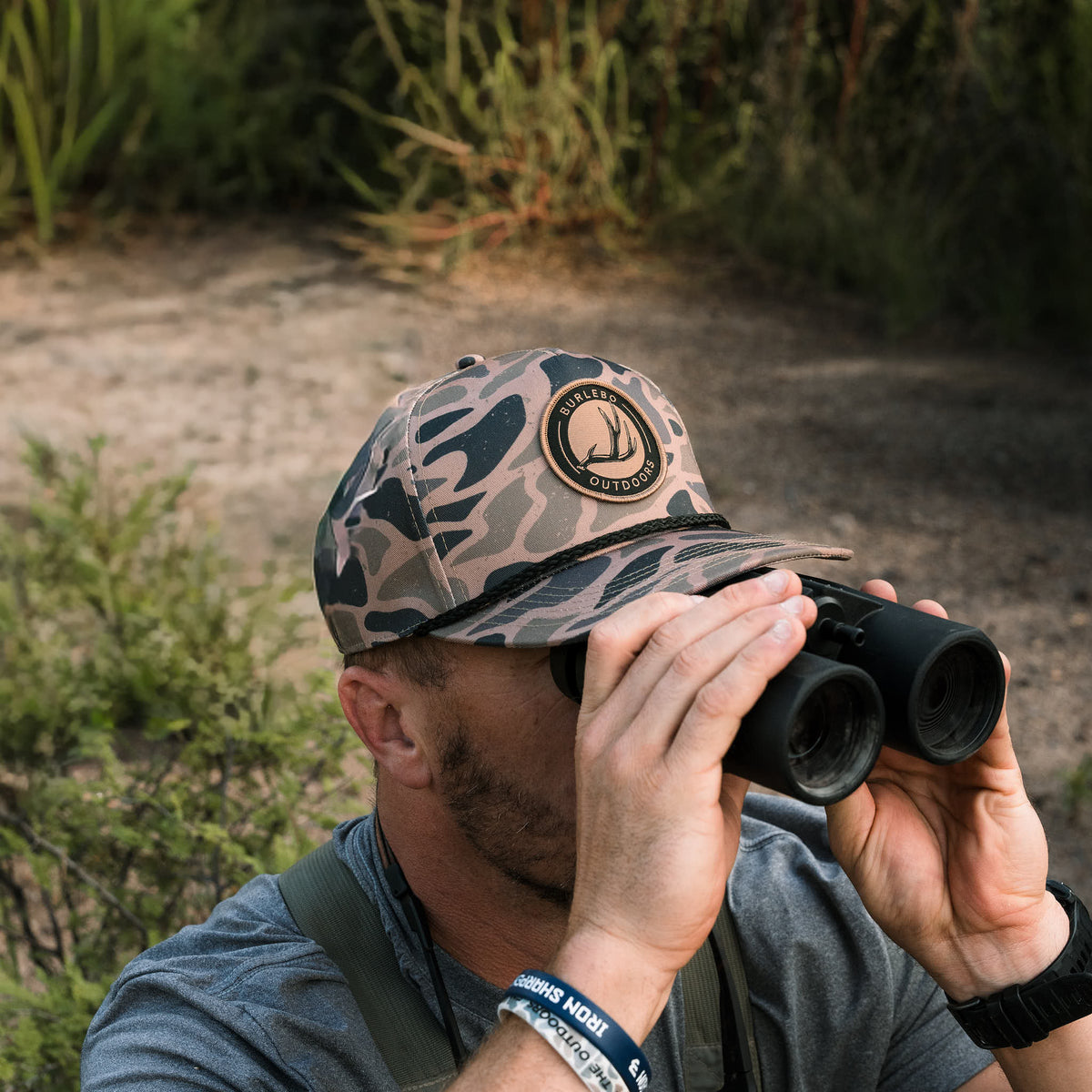 BURLEBO Antler Patch Hat