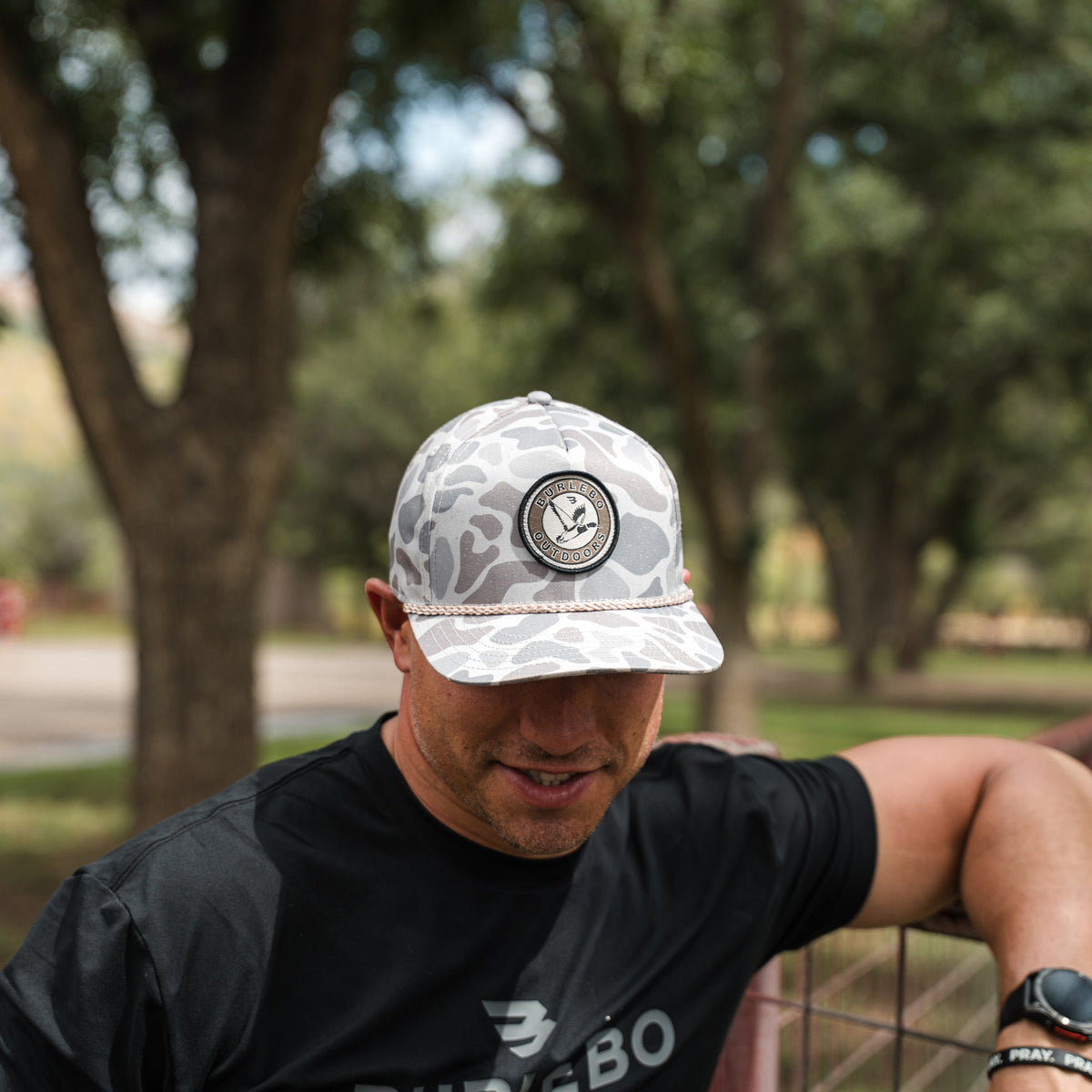 Camo Circle Mallard Cap