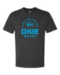 Fish Okla T  - Charcoal