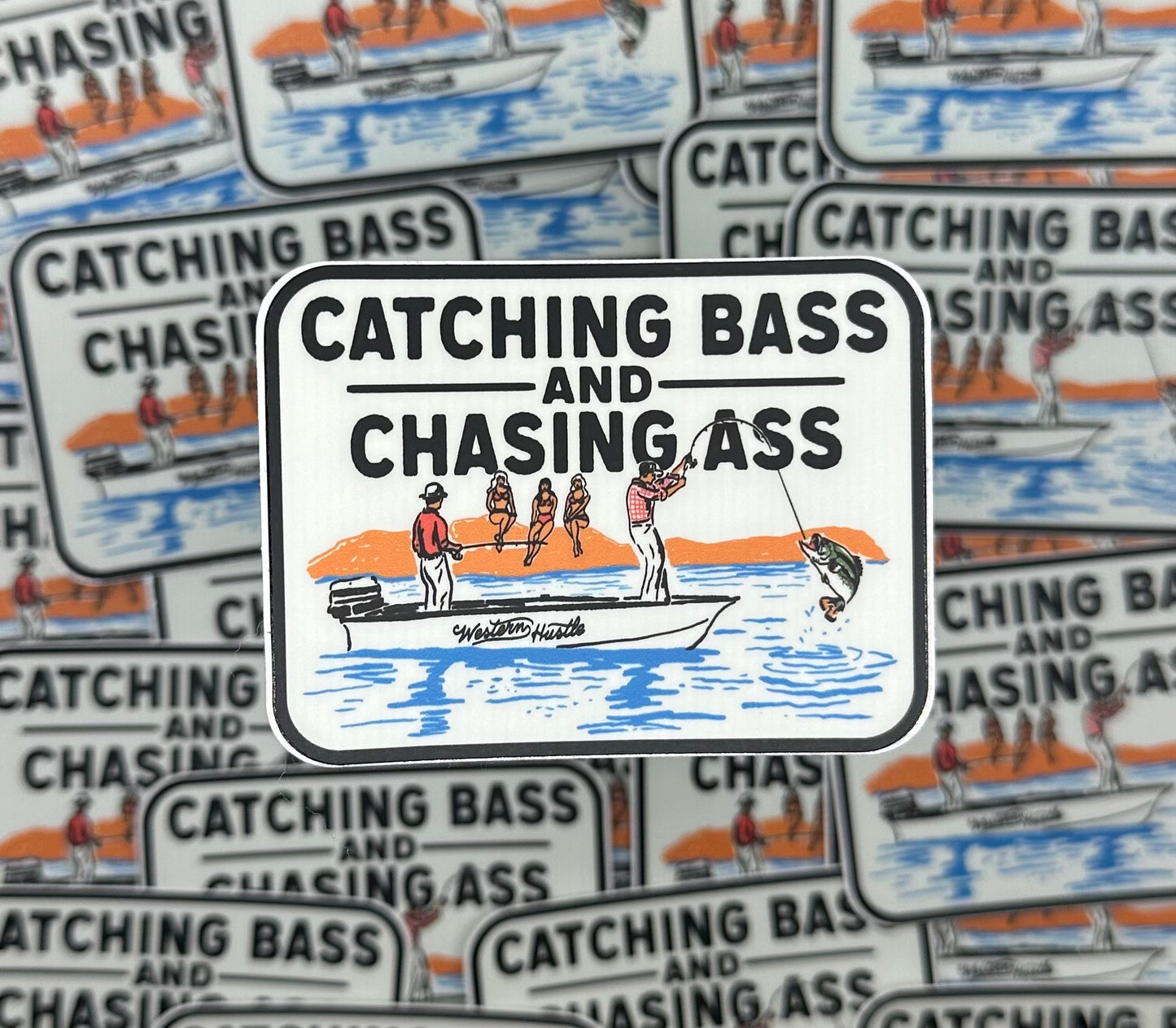 bASS Sticker