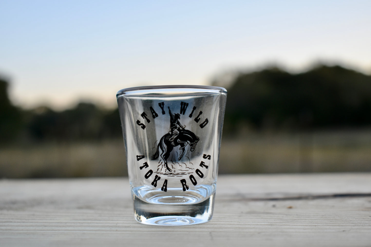 Stay Wild Shot Glass