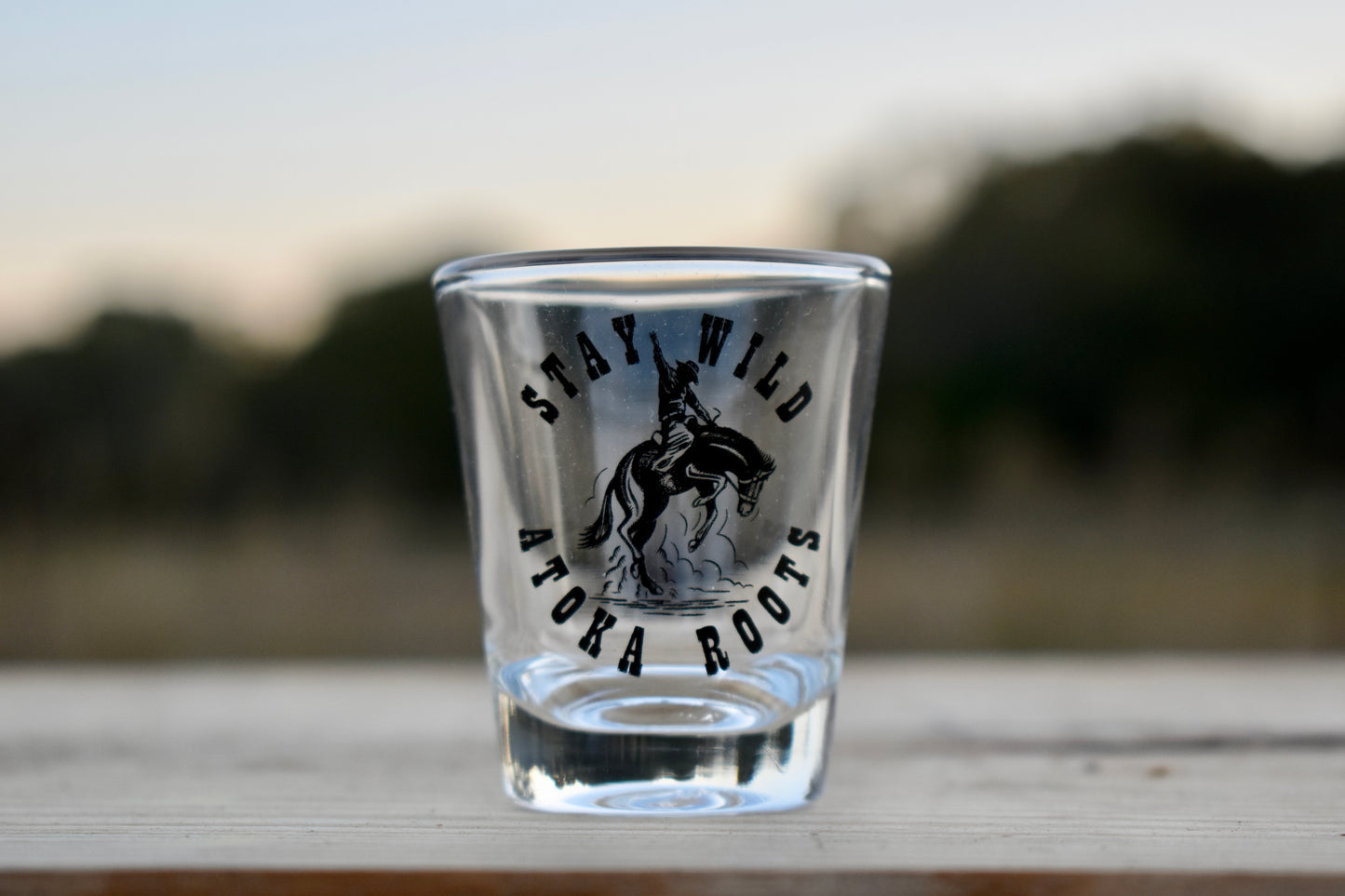 Stay Wild Shot Glass