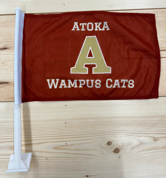 Atoka Car Flag (manufacturing mistake)