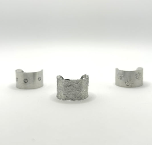 Adjustable Stamped Ring