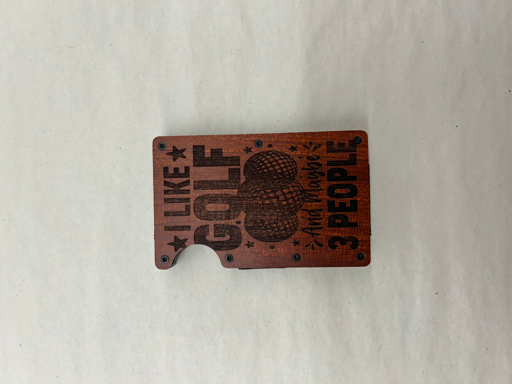 Laser Engraved Wallet