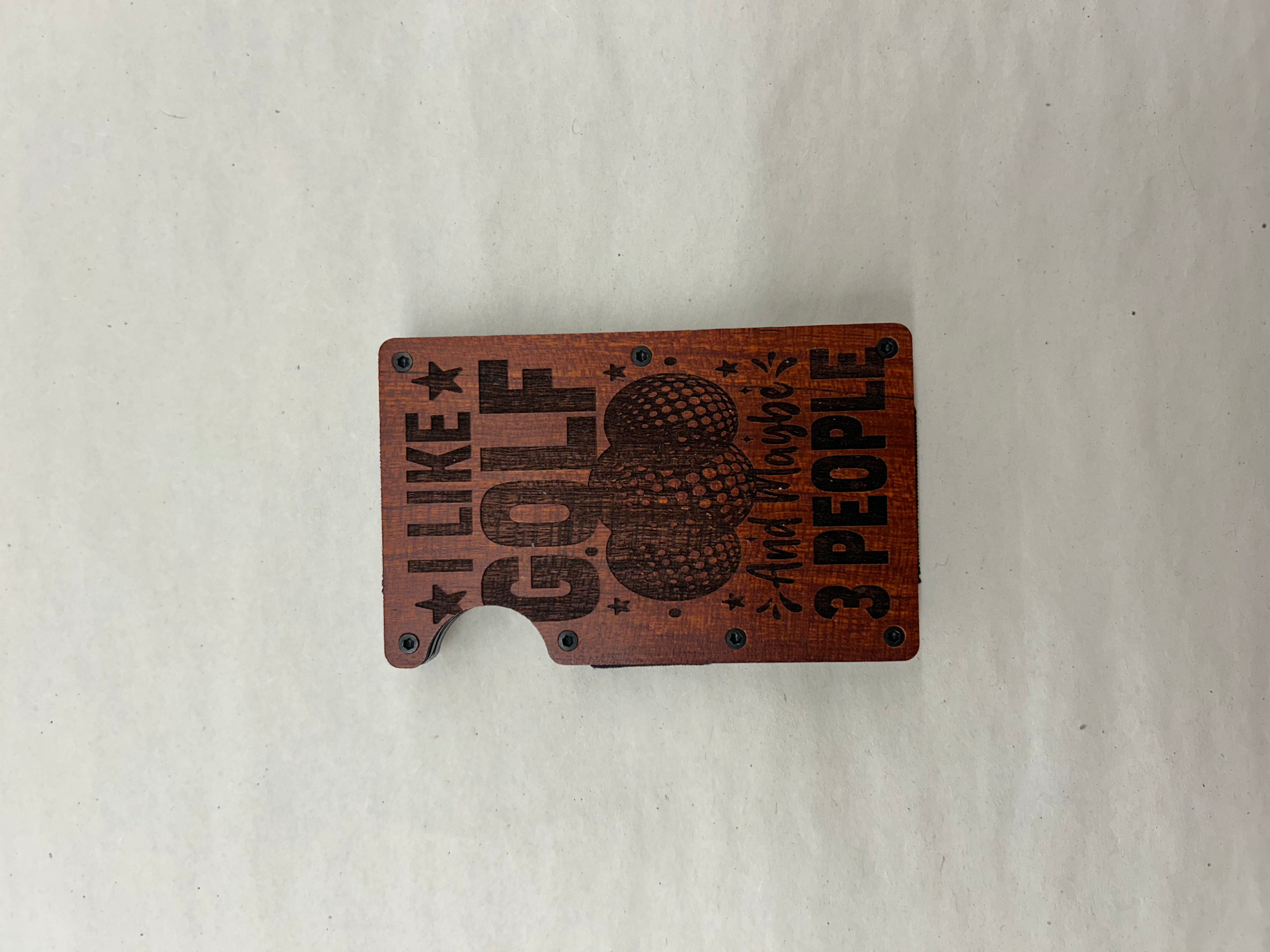 Laser Engraved Wallet