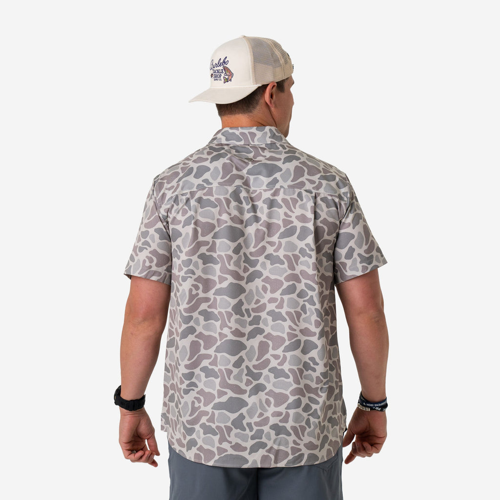 Classic Deer Camo Performance Button Up