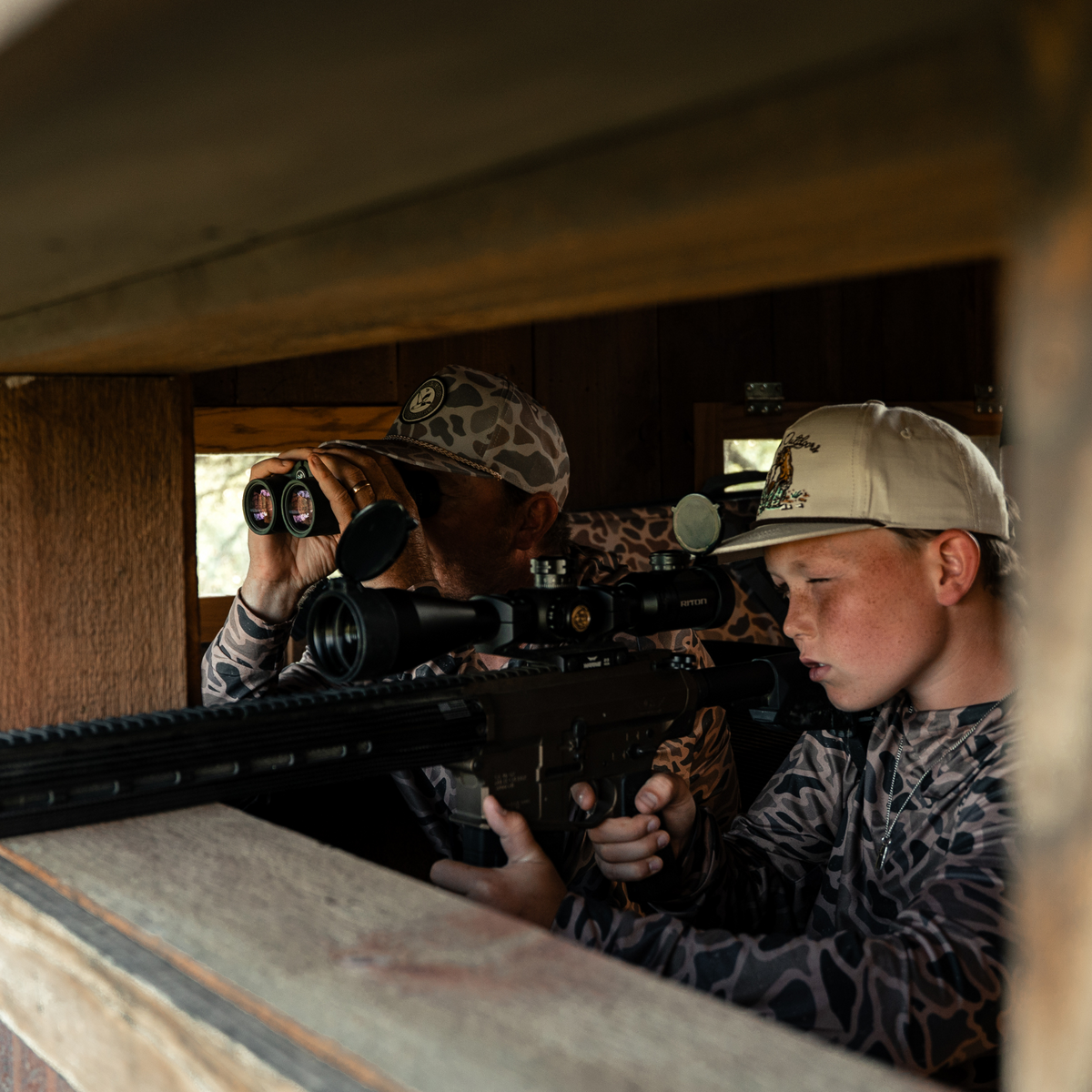 Camo Circle Mallard Cap