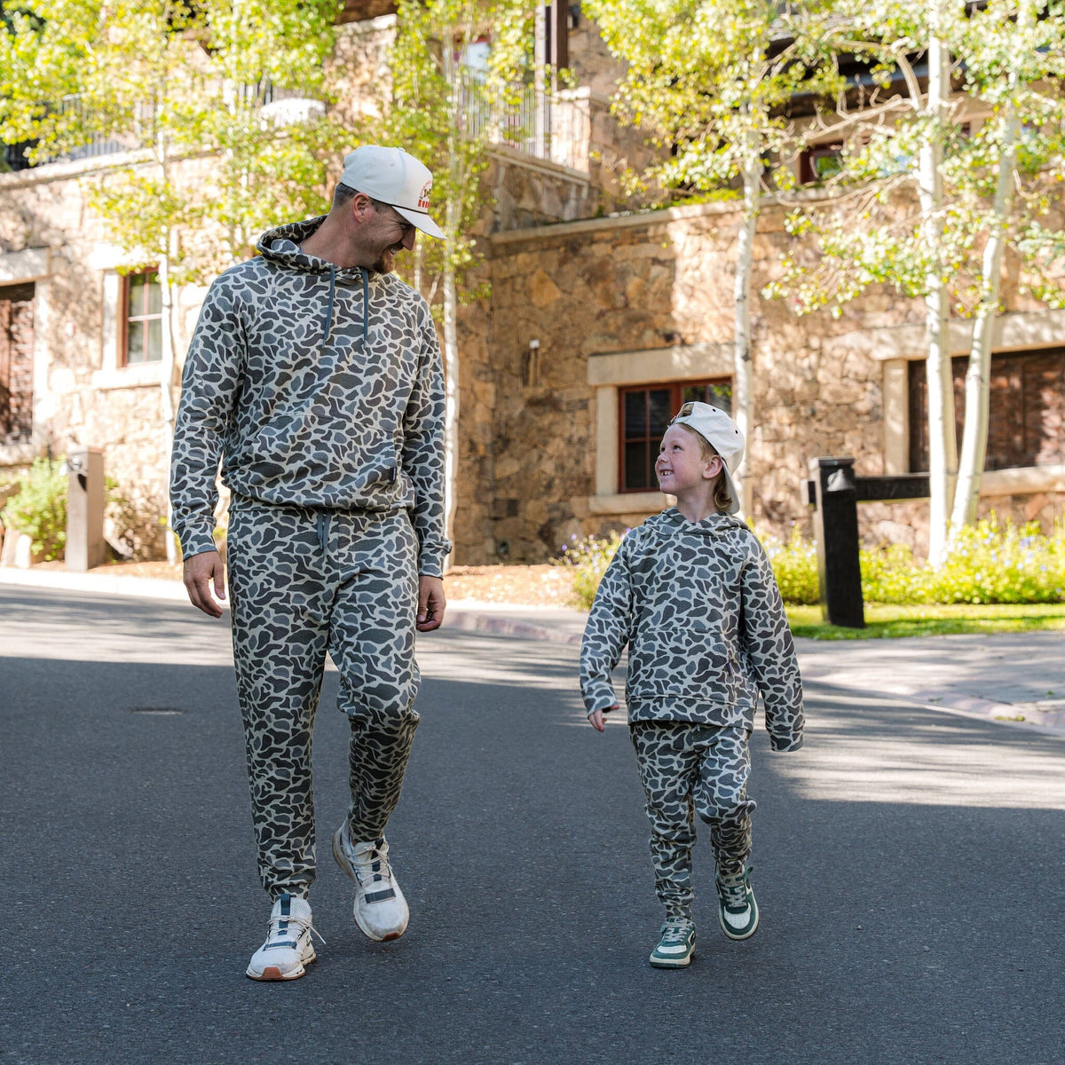 Fleece Hoodie - Classic Deer Camo