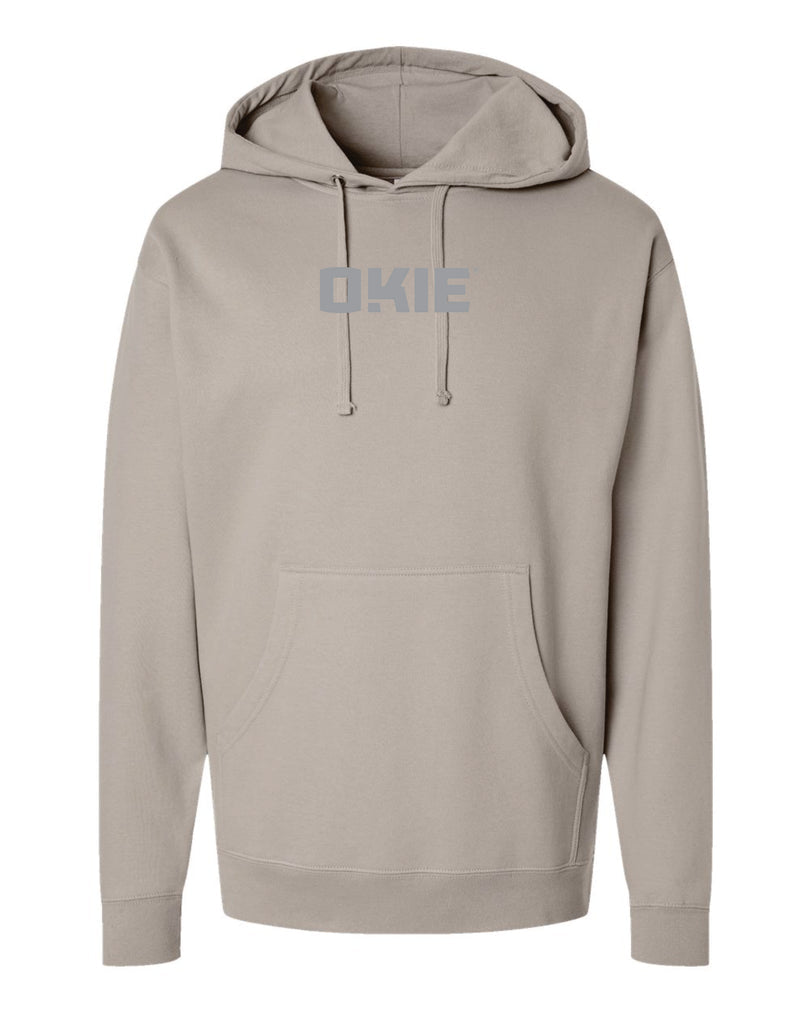 Okie Essential Hoodie - Cement