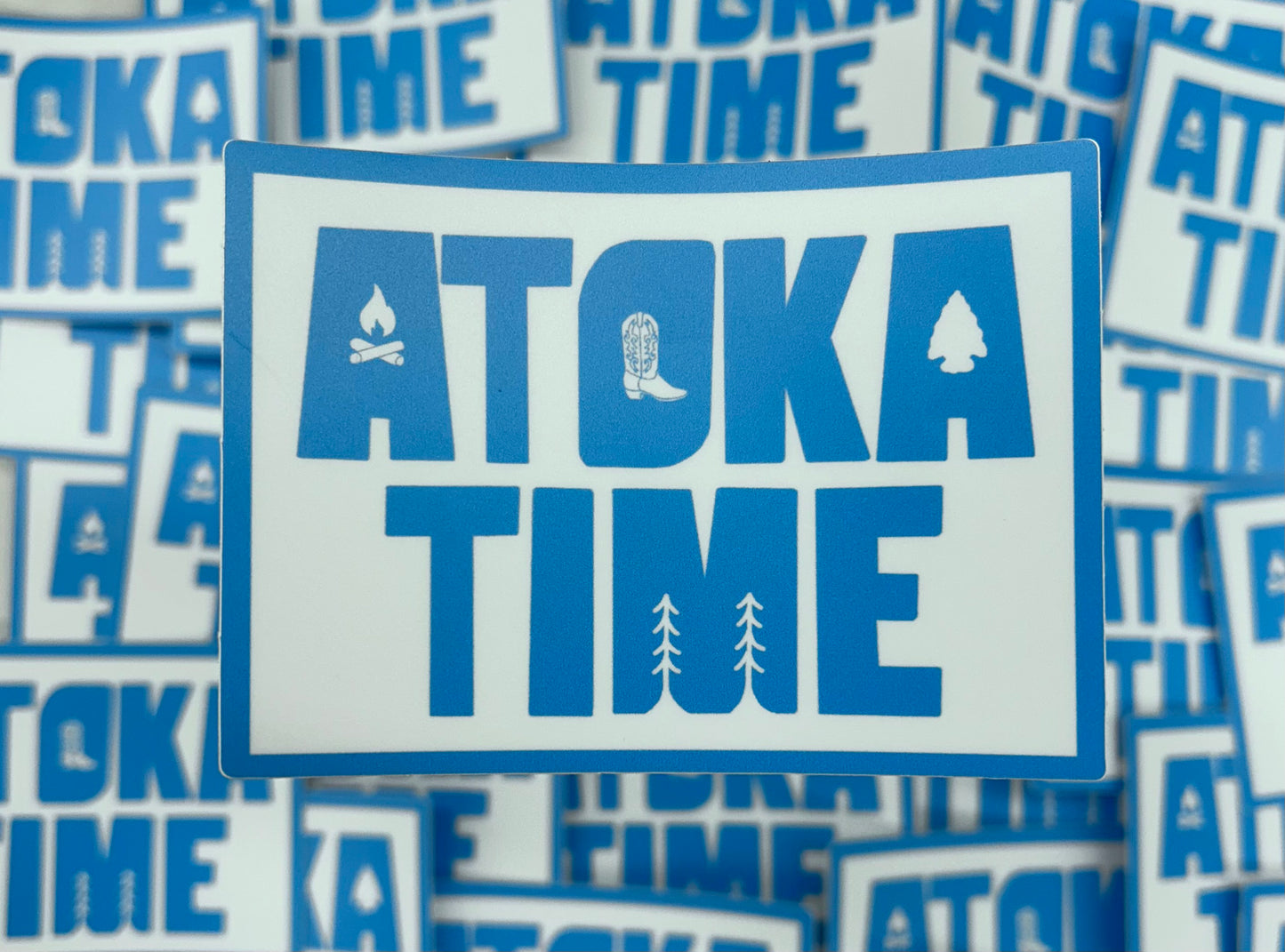 Atoka Time Sticker