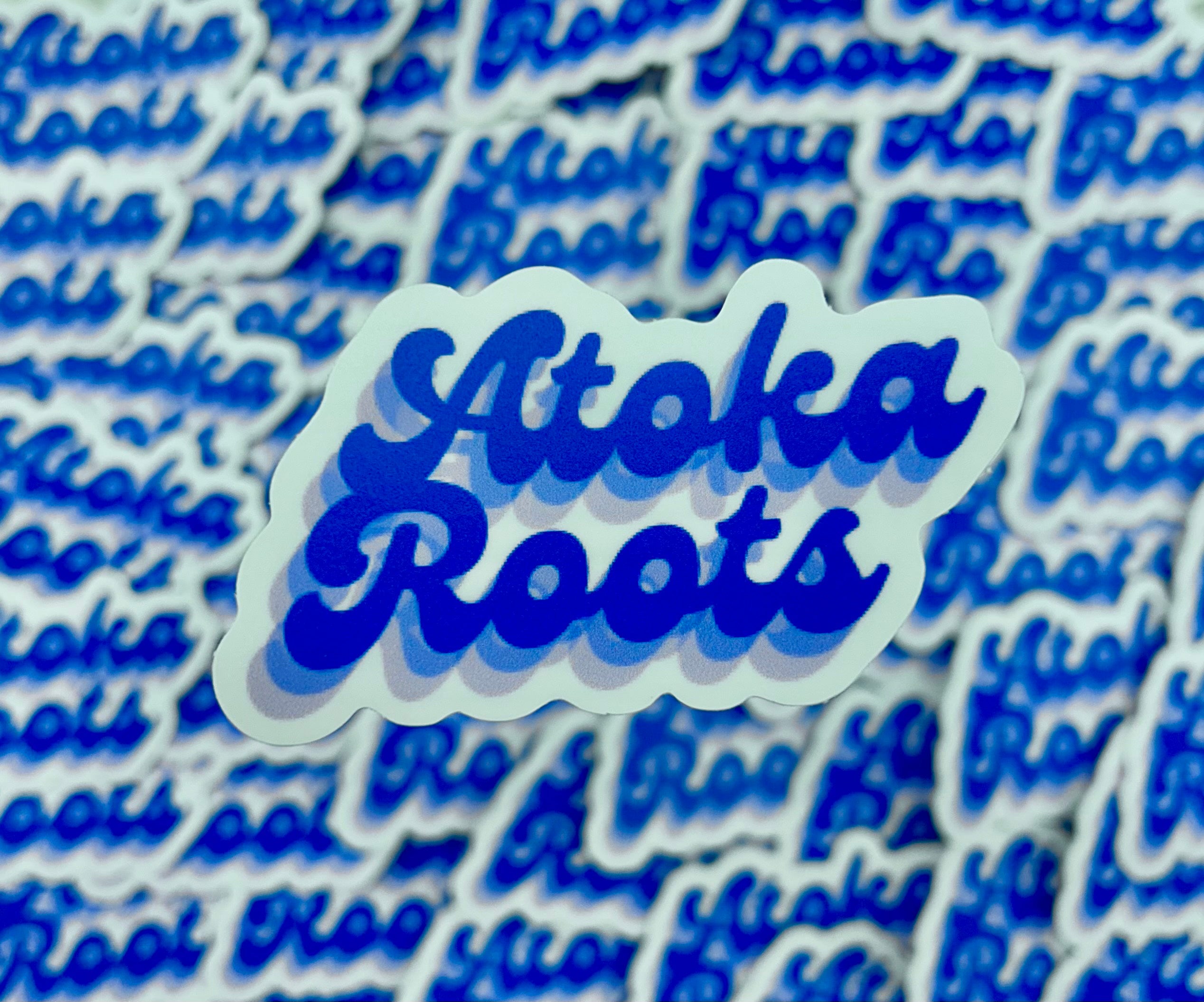 Groovy Atoka Roots Sticker
