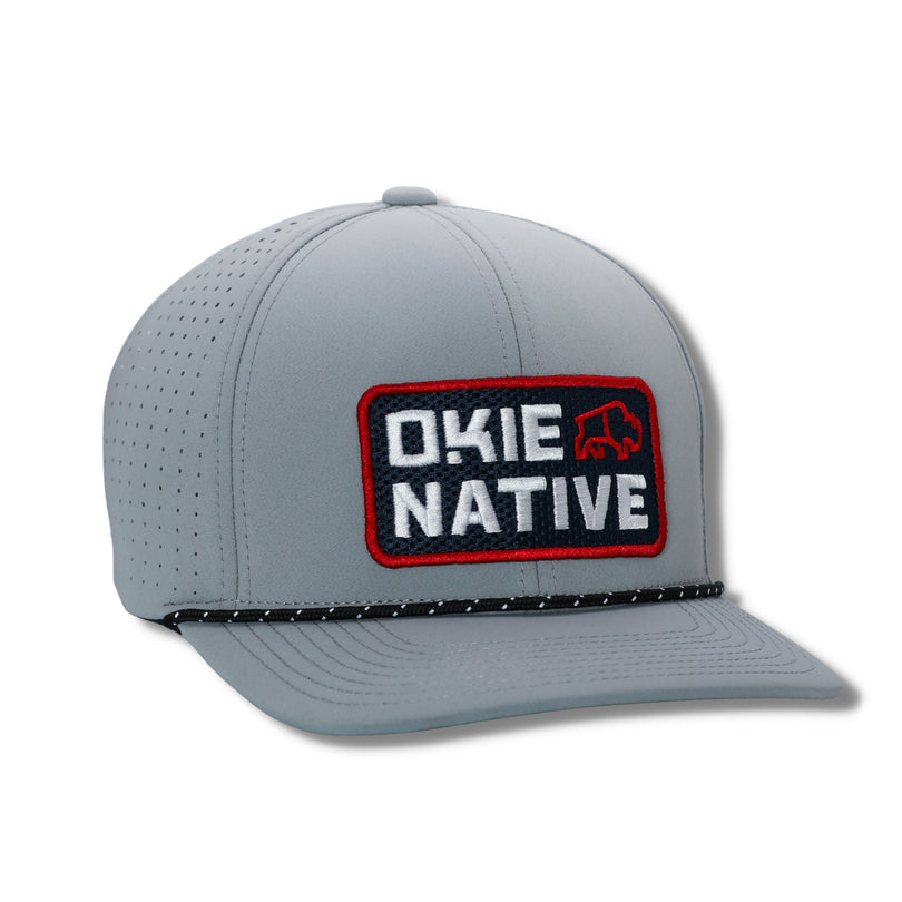 Okie Native Performance Hat - Grey